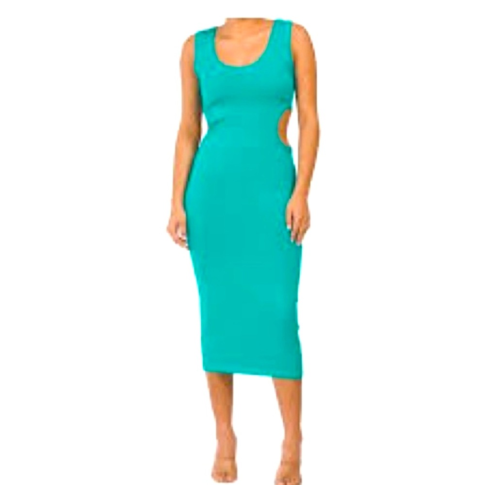 Cut-out Ronny Kobo Midi Dress, Small